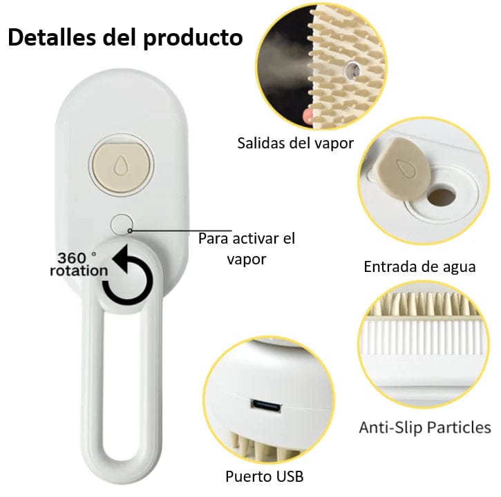 Cepillo Automático Vapor